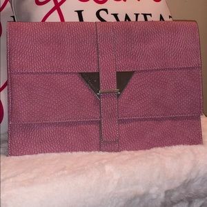 BCBGeneration Pink Clutch